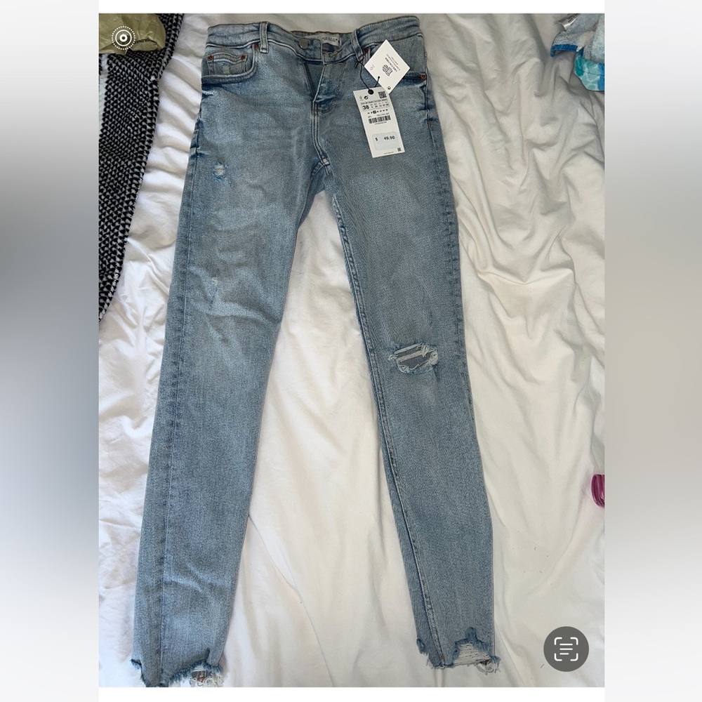 Zara skinny Jean high rise